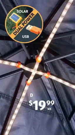 ALDI Camping LED Strip Kit offer