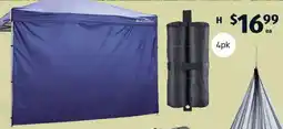 ALDI Gazebo Wall or Sand Bags offer