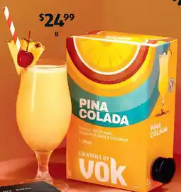 ALDI Vok Pina Colada Ready to Serve Cocktail offer