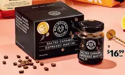 ALDI Melbourne Martini Salted Caramel Espresso Martini offer