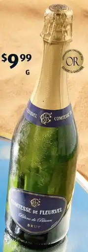 ALDI Comtesse de Fleurvel Blanc de Blancs Brut NV offer