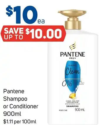 Foodland Pantene Shampoo or Conditioner offer