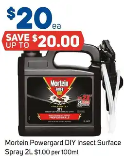 Foodland Mortein Powergard DIY Insect Surface Spray offer