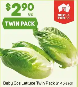 Foodland Baby Cos Lettuce Twin Pack offer