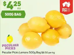 Foodland Peculiar Picks Lemons offer
