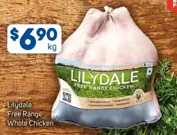 Foodland Lilydale Free Range Whole Chicken offer