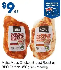 Foodland Moira Macs Chicken Breast Roast or BBQ Portion offer