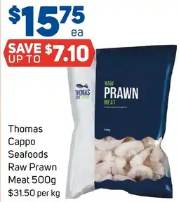 Foodland Thomas Cappo Seafoods Raw Prawn Meat offer