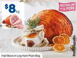 Foodland Half Bone In Leg Ham Plain Bag offer