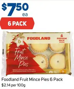 Foodland Foodland Fruit Mince Pies offer