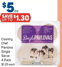 Foodland Country Chef Pavlova Single Serve offer