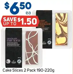 Foodland Cake Slices offer