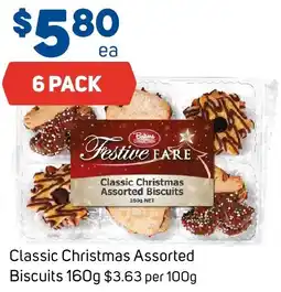Foodland Classic Christmas Assorted Biscuits offer