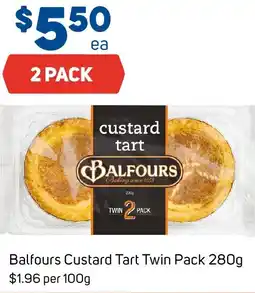 Foodland Balfours Custard Tart Twin Pack offer