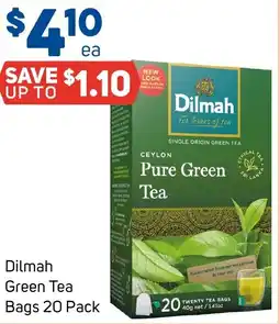 Foodland Dilmah Green Tea Bags offer