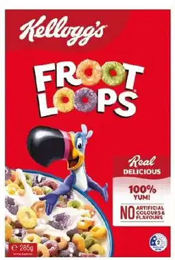 Foodland Kellogg's Froot Loops offer