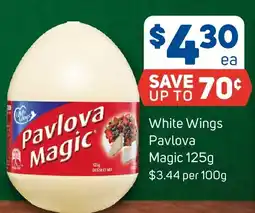 Foodland White Wings Pavlova Magic offer
