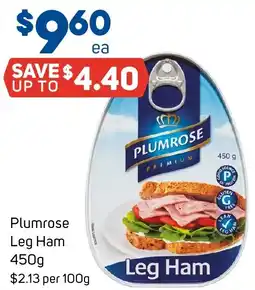 Foodland Plumrose Leg Ham offer