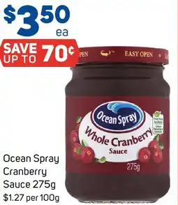 Foodland Ocean Spray Cranberry Sauce offer