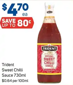 Foodland Trident Sweet Chilli Sauce offer