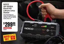 SuperCheap Auto NOCO 12V 2000A Boost HD Lithium Jump Starter offer