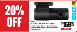 SuperCheap Auto Gator 2K Dash Cam with WiFi & GPS offer