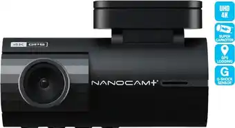 Nanocam+ Dual Channel GPS Dash Camera