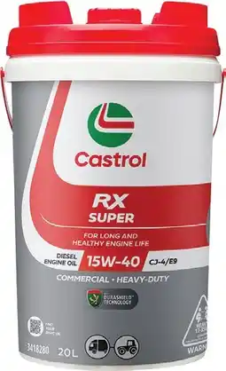 SuperCheap Auto Castrol RX SUPER DIESEL 15W-40 Engine Oil offer