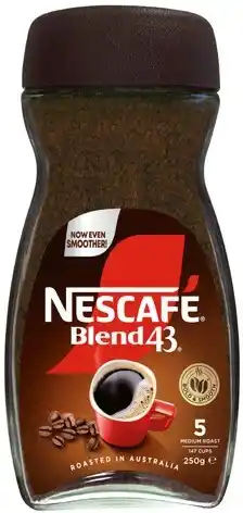 IGA Nescafé Blend 43 Instant Coffee Selected Varieties offer
