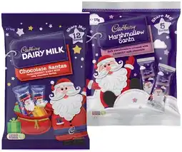 IGA Cadbury Marshmallow Santa 175g or Dairy Milk Chocolate Santa Share Bag 144g offer