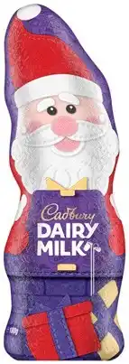 IGA Cadbury Chocolate Dairy Milk Santa offer