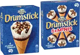 IGA Peters Drumstick 4‑6 Pack Selected Varieties offer