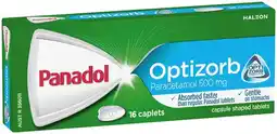 IGA Panadol Optizorb Paracetamol 500mg Caplets offer