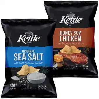 IGA Kettle Classic Potato Chips Selected Varieties offer
