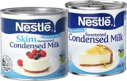 IGA Nestlé Sweetened Condensed Milk 395g or Skim 99% Fat Free 410g offer