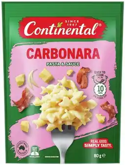 IGA Continental Pasta & Sauce Selected Varieties offer