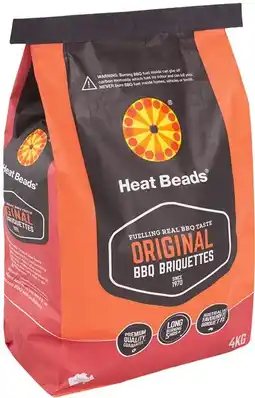IGA Heat Beads Original BBQ Briquettes offer