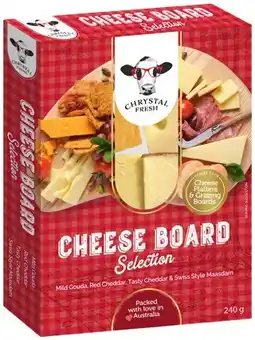 IGA Chrystal Fresh Cheese Board Selection offer