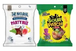 IGA The Natural Confectionery Co. 130‑230g or Sour Patch Kids Bag 190g Selected Varieties offer