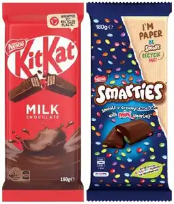 IGA Nestlé Chocolate Block 118‑180g Selected Varieties offer