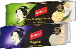 IGA Fantastic Rice Crackers Selected Varieties offer