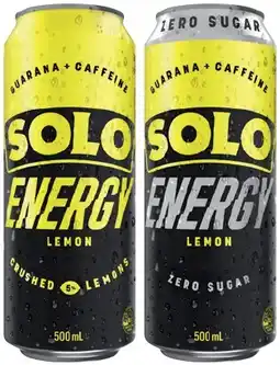IGA Solo Energy Drink Selected Varieties offer