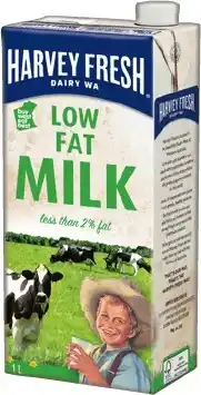 IGA Harvey Fresh Skim, Lite or Full Cream Milk 1 Litre offer