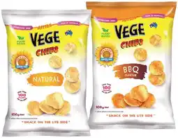 IGA Ajitas Vege Chips 100g or Rice Crackers 75g Selected Varieties offer