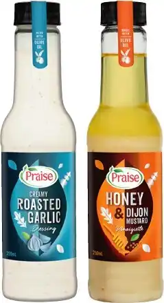 IGA Praise Dressing Selected Varieties offer