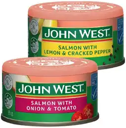 IGA John West Salmon Selected Varieties offer