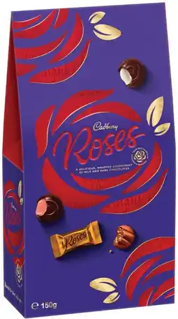 IGA Cadbury Chocolate Roses Gift Bag offer