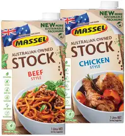 IGA Massel Liquid Stock Selected Varieties offer