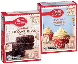 IGA Betty Crocker Super Moist Baking Mix 370‑450g Selected Varieties offer
