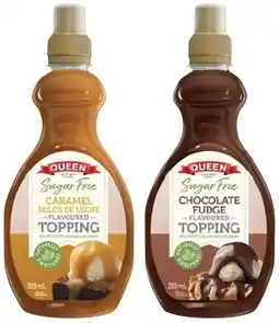 IGA Queen Sugar Free Topping Selected Varieties offer